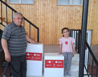 “YAŞAT” Fondu tərəfindən şəhid övladları üçün göndərilən hədiyyələr sahiblərinə çatdırılıb.