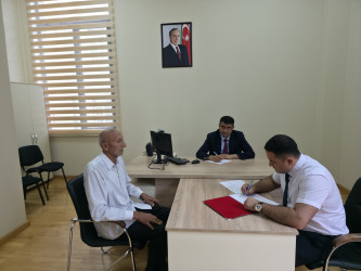 Tərtər Rayon İcra Hakimiyyətində vətəndaşların müraciətləri dinlənilib