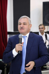Rayon rəhbəri Vətən Müharibəsi Qəhrəmanı Azər Abdullazadənin toy şənliyində iştirak edib