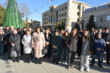 Tərtərdə 31 Dekabr – Dünya Azərbaycanlılarının Həmrəyliyi Günü və Yeni İl münasibətilə bayram konserti keçirilib