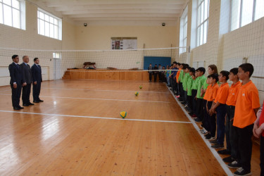 Ümummilli Lider Heydər Əliyevin anadan olmasının 103-cü ildönümünə həsr olunmuş voleybol yarışı keçirilib
