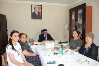 Tərtərdə Milli Mətbuat Günü münasibətilə "Yeni Tərtər" rayon qəzetinin kollektivi ziyarət olunub