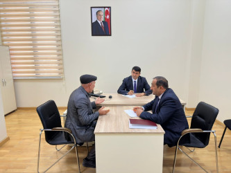 Tərtər Rayon İcra Hakimiyyətində mütəmadi olaraq vətəndaşların müraciətləri dinlənilir