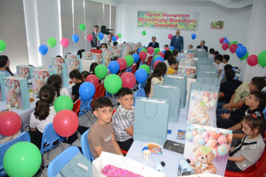 Tərtərdə şəhid və qazi övladları ilə görüş keçirilib