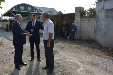 Şəhidlərin adı verilən küçələrdə əsaslı təmir işləri aparılır