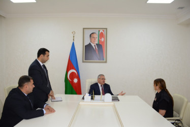 Rayon rəhbəri tərəfindən növbəti dəfə vətəndaşların müraciətləri dinlənilib
