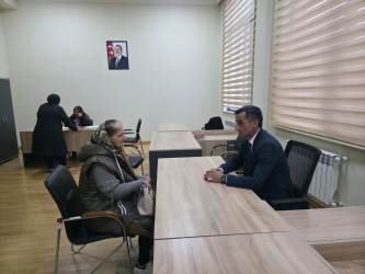 Tərtər Rayon İcra Hakimiyyətində mütəmadi olaraq vətəndaşların müraciətləri dinlənilir