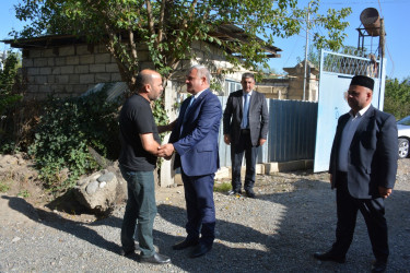 İcra başçısı Vətən Müharibəsi şəhidi Babazadə Mirşəmsi Elşad oğlunun ikinci ildönümü ilə əlaqədar ailəsini ziyarət edib