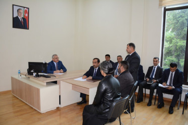 Rayon rəhbəri tərəfindən növbəti dəfə vətəndaşların müraciətləri dinlənilib