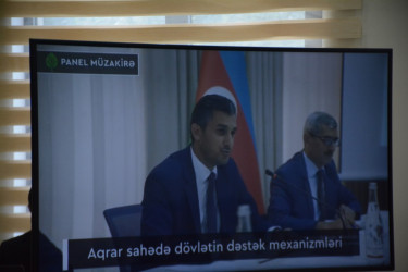 Tərtərdə Toxum Sərgi-Satış Yarmarkası və “Aqrar sahədə dövlətin dəstək mexanizmləri” mövzusunda panel müzakirəsi keçirilib