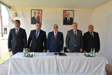 Tərtər Rayon İcra Hakimiyyətinin başçısı Müstəqim Məmmədovun növbəti səyyar-qəbul görüşü İsmayılbəyli kəndində keçirilib