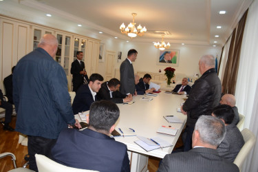 Tərtərdə  rayon Fövqəladə Hallar Komissiyasının toplantısı keçirilib