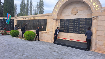 27 sentyabr Anım günü ərəfəsində rayon ərazisində yerləşən şəhidlərin xatirəsinə ucaldılmış abidə və bulaqların ətrafında təmizlik işləri aparılıb