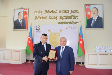 Tərtərdə prokurorluq işçilərinin peşə bayramı qeyd olunub