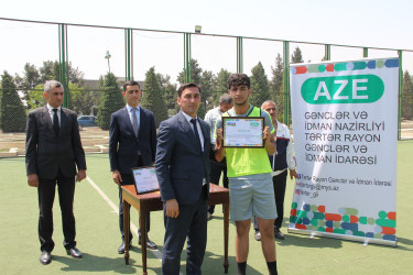 Tərtərdə “Heydər Əliyev ili” çərçivəsində mini-futbol turniri keçirilib