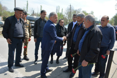 Rayon rəhbərinin Evoğlu kəndində növbəti səyyar qəbul-görüşü keçirilib