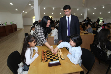 Tərtər rayonunda məktəbli qızlar arasında şahmat üzrə rapid turnir keçirilib