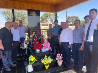 Tərtərdə Vətən müharibəsi şəhidi Elnur Abbaslının doğum günü qeyd olundu
