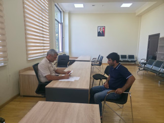 Tərtər Rayon İcra Hakimiyyətində mütəmadi olaraq vətəndaşların müraciətləri dinlənilir