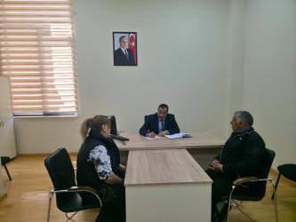 Tərtər Rayon İcra Hakimiyyətində mütəmadi olaraq vətəndaşların müraciətləri dinlənilir
