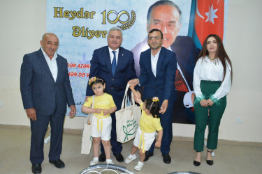 “Heydər Əliyev İli-2023”: Tərtər Rayon İcra Hakimiyyətində şəhid övladları ilə görüş keçirilib