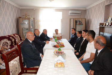 İcra başçısı Birinci Qarabağ müharibəsi əlili Daşqın Əliyevi ziyarət edib