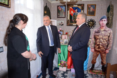 Tərtərdə Ramazan ayı münasibətilə keçirilən xeyriyyə tədbirində 125 şəhid və qazi ailəsinə bayram sovqatları verilib