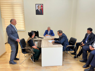 İcra başçısı tərəfindən növbəti dəfə vətəndaşların müraciətləri dinlənilib