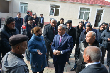 Borsunlu kəndində rayon rəhbərinin növbəti səyyar qəbul-görüşü keçirilib