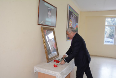 İcra başçısı Qaraağacı kənd tam orta məktəbində mövcud şəraitlə tanış olub
