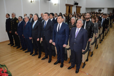 Tərtərdə Akademik Zərifə Əliyevanın 103-cü ildönümü böyük təntənə ilə qeyd olunub