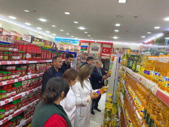 Tərtərdə sağlam və rasional qidalanma istiqamətində təşviqat işlərinin aparılması ilə bağlı maarifləndirə tədbiri keçirilib