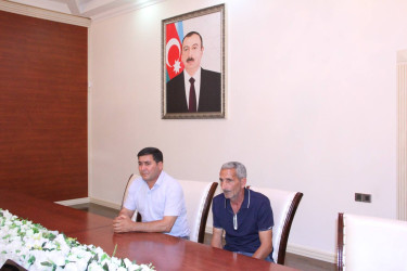 Anar Məmmədov Tərtərdə vətəndaşları qəbul etdi
