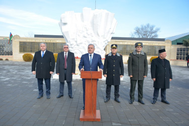 Tərtərdə 20 Yanvar- Ümumxalq Hüzn günündə şəhidlərin xatirəsi ehtiramla anılıb