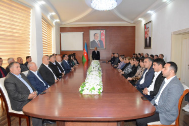 Tərtərdə “Sülh aylığı”: Dini radikalizm və ekstremizmin təhlükələri” mövzusunda tədbir keçirilib