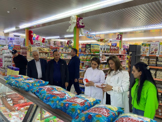 Tərtərdə sağlam və rasional qidalanma istiqamətində təşviqat işlərinin aparılması ilə bağlı maarifləndirə tədbiri keçirilib