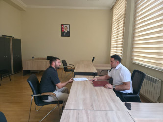 Tərtər Rayon İcra Hakimiyyətində mütəmadi olaraq vətəndaşların müraciətləri dinlənilir