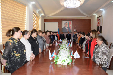 Tərtərdə akademik Zərifə xanım Əliyevanın anım gününə həsr olunmuş tədbir keçirilib