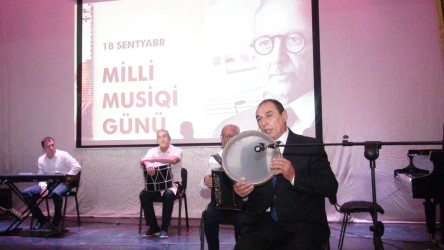 Tərtərdə Üzeyir Hacıbəylinin 140 illik yubileyi və Milli Musiqi Günü qeyd olunub