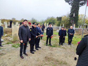 Vətən Müharibəsi şəhidi Cahangir Surxayzadənin beşinci ildönümü ilə əlaqədar məzarı və ailəsi ziyarət edilib