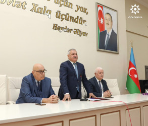 Tərtərdə mina təhlükəsi ilə bağlı ANAMA nümayəndələri tərəfindən maarifləndirici görüş keçirilib