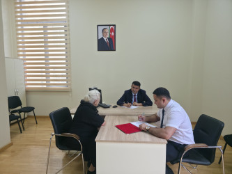 Tərtər Rayon İcra Hakimiyyətində vətəndaşların müraciətləri dinlənilib