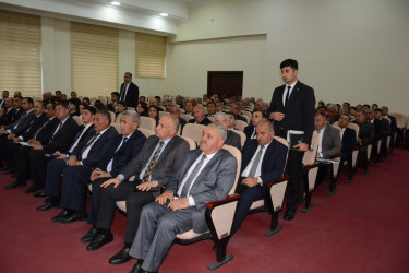Tərtər Rayon İcra Hakimiyyətində növbəti aparat müşavirəsi keçirilib