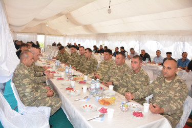 İcra başçısı Vətən Müharibəsi şəhidi Şahbazov Ruslan Mahir oğlunun ikinci ildönümü ilə əlaqədar yas mərasimində iştirak edib