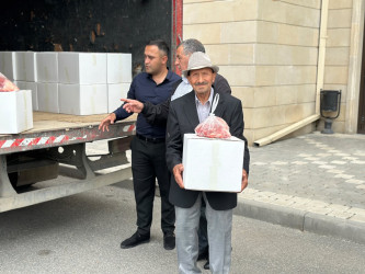 Milli Məclisin deputatı Ağalar Vəliyev Qurban bayramı münasibətilə ağsaqqalları təbrik edib onlara bayram sovqatları göndərib