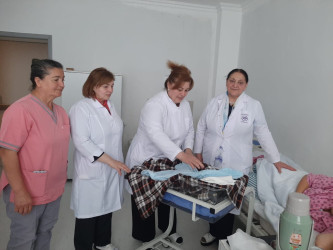 Tərtər rayonunda xüsusi həssas əhali qruplarının sağlam qidalanmasının təmin edilməsi istiqamətində maarifləndirici söhbətlər aparılıb
