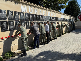 27 sentyabr Anım gününün beşinci ildönümü ilə əlaqədar rayon ərazisində şəhid məzarlarının və abidələrinin, baralyeflərin, şəkil lövhələrinin ətrafında təmizlik işləri aparılıb