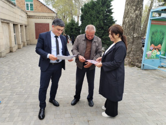 Tərtərdə korrupsiyaya qarşı mübarizə sahəsində əhali arasında maarifləndirmə işləri aparılmışdır
