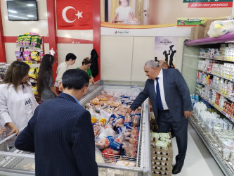 Tərtərdə sağlam və rasional qidalanma istiqamətində təşviqat işlərinin aparılması ilə bağlı maarifləndirə tədbiri keçirilib