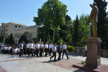 Tərtərdə Meliorasiya və Su Təsərrüfatı işçilərinin peşə bayramı qeyd olunub